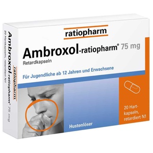 AMBROXOL-ratiopharm 75 mg Hustenlöser Retardkaps. Produktbild