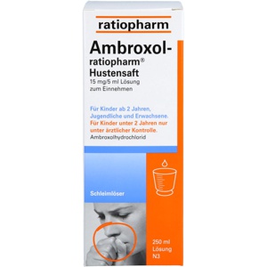 AMBROXOL-ratiopharm Hustensaft Produktbild