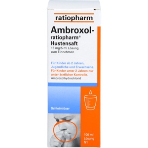 AMBROXOL-ratiopharm Hustensaft Produktbild