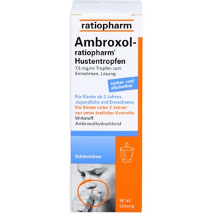 AMBROXOL-ratiopharm Hustentropfen Produktbild