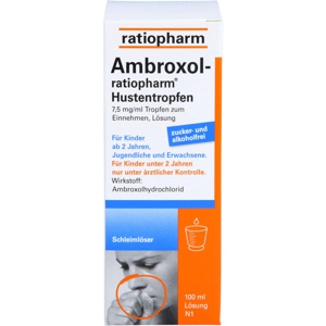 AMBROXOL-ratiopharm Hustentropfen Produktbild
