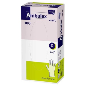 AMBULEX Vinyl Unt.Hands.unster.ungepud.S Produktbild