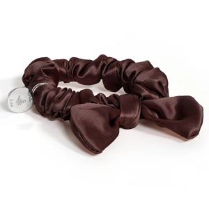 Amelie Soie Silk Bow Brown produkt bild