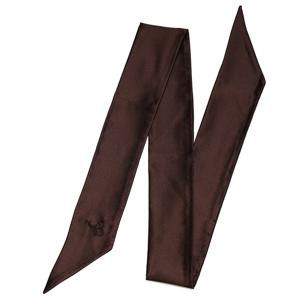 Amelie Soie Silk Scarf Brown produkt bild