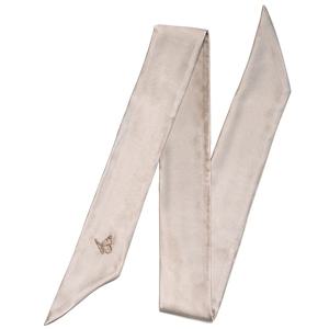 Amelie Soie Silk Scarf Greige produkt bild
