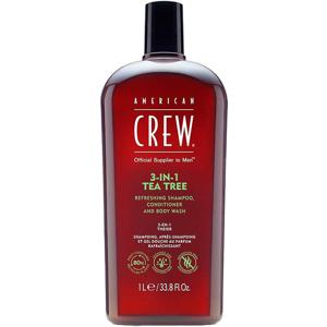 American Crew 3-in-1 Tea Tree 1000ml produkt bild