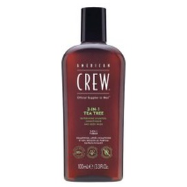 American Crew Tea Tree 3 In 1 Shampoo, Conditioner And Body Wash 100ml Produktbild