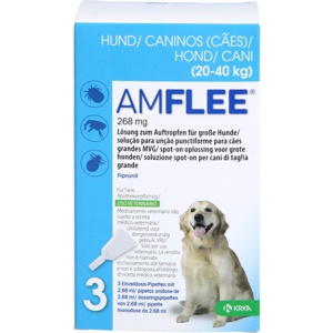 AMFLEE 268 mg Spot-on Lsg.f.große Hunde 20-40kg Produktbild
