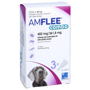 AMFLEE combo 402/361,8mg Lsg.z.Auf.f.Hunde üb.40kg Produktbild