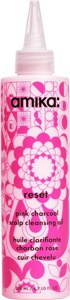 Amika Reset Pink Charcoal Scalp Cleansing Oil 200 ml produktbilde