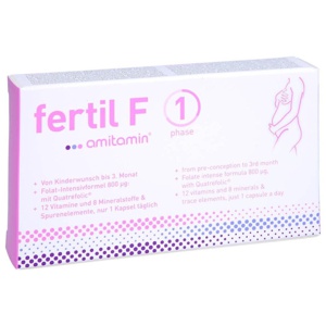 amitamin fertil F Phase 1 30 St Kapseln Produktbild