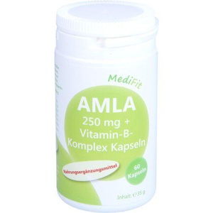 AMLA 250 mg+Vitamin B Komplex Kapseln MediFit Produktbild