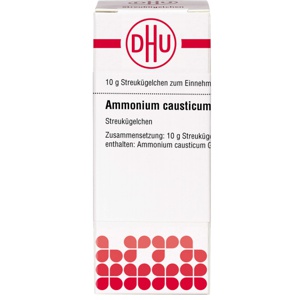 AMMONIUM CAUSTICUM D 12 Globuli Produktbild