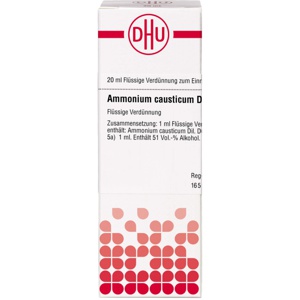 AMMONIUM CAUSTICUM D 6 Dilution Produktbild