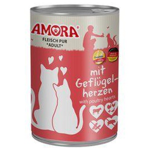 Amora Cat Fleisch Pur 6x400g Rind Produktbild