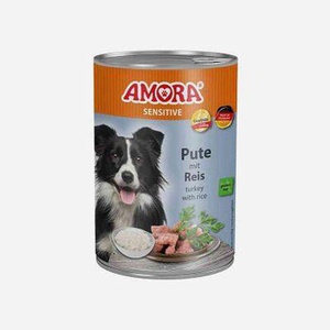 Amora Dog Sensitive 6x400g Pute Produktbild