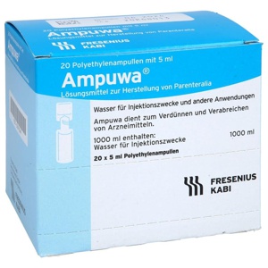AMPUWA Plastikampullen Injektions-/Infusionslsg. Produktbild