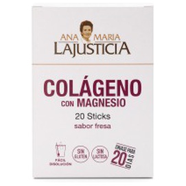 Ana Maria Lajusticia Colágeno Con Magnesio Sabor Fresa 20 Sticks Produktbild