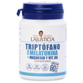Ana Maria Lajusticia Triptofano Con Melatonina + Magnesio Y Vit.B6 60 Comprimidos Produktbild