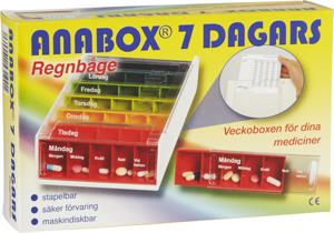 ANABOX 7 Dagars Doseringsask produkt bild