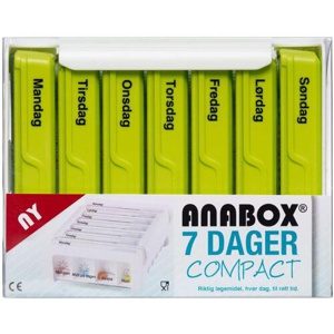 Anabox Compact 7 Dage Grøn produktbillede