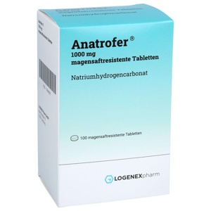 Anatrofer 1000 mg magensaftresistente Tabletten, 100 St Tabletten magensaftresistent Produktbild