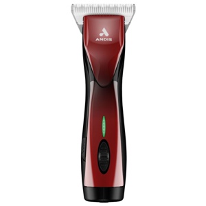 Andis Pulse ZR II Wide Klippmaskin Röd produkt bild