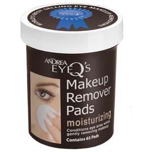 Andrea Eye Q's Remover Pads Moisturizing 65 st produkt bild