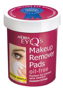 Andrea Eye Q's Remover Pads Oil Free 65 st produkt bild