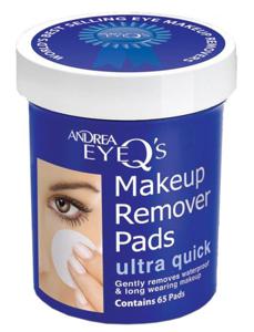 Andrea Eye Q's Remover Pads Ultra Quick 65 st produkt bild