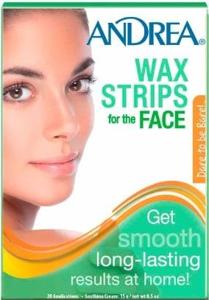 Andrea Wax Strips Face 10 st produkt bild