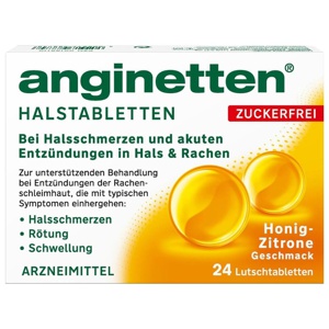 ANGINETTEN Halstabletten zuckerfrei Produktbild
