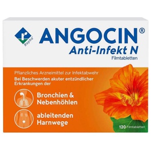 ANGOCIN Anti-Infekt N Filmtabletten, 120 St Filmtabletten Produktbild