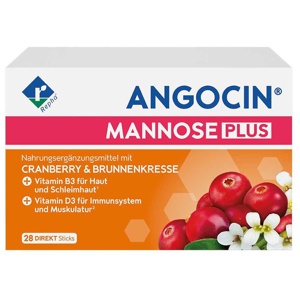 Angocin Mannose Plus Pulver zum Einnehmen, 28X3 g Pulver zum Einnehmen Produktbild
