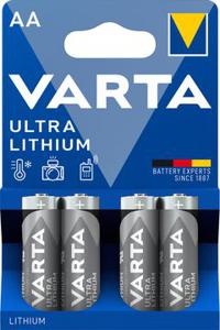 Animas servicepack batterier 1,5 V (AA), 4 styck produkt bild