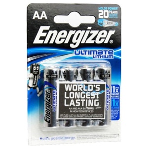 GP AA Litiumbatteri 1.5V, 15LF FR6 4-pack produkt bild