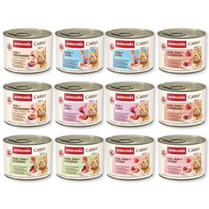 animonda Carny Nassfutter Katze Adult, Mixpaket 6x200 g Produktbild