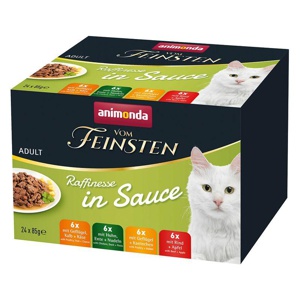 Animonda Vom Feinsten Adult Raffinesse in Sauce Mixpaket Produktbild