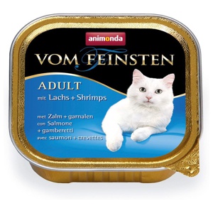 Ekonomipack: animonda vom Feinsten Mare 32/64 x 100 g - 32 x 100 g Lax & räkor produkt bild