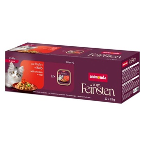 Animonda Vom Feinsten Kitten in Soße 12 x 85 g Produktbild