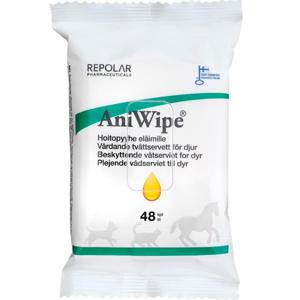 AniWipe Vårdande tvättservett för djur 48 st produkt bild