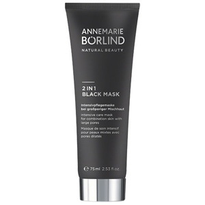 Annemarie Börlind 2 In 1 Black Mask   75 ml produktbillede