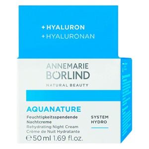 Annemarie Börlind Aquanature Rehydrating Night Cream 50 ml produktbilde