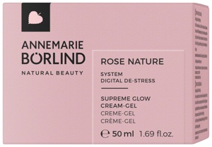 Annemarie Börlind Rose Nature Supreme Glow Cream Gel   50 ml produktbillede