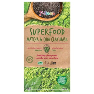 7th Heaven Superfood Matcha & Chia Clay Mask produktbillede