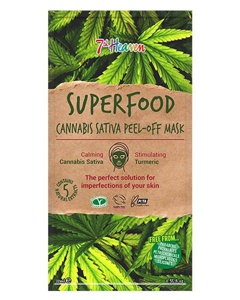 Earth Kiss Ansigtsmaske Superfood Canabis Sativa 7th Heaven   10 ml produktbillede