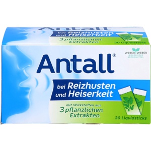 ANTALL bei Reizhusten und Heiserkeit Liquid Sticks Produktbild