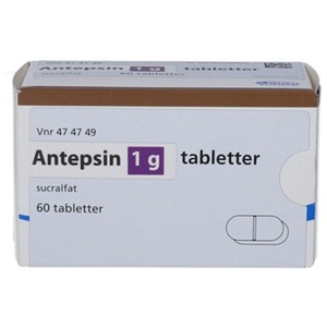 Orifarm Antepsin 1 g 60 tabletter produktbillede