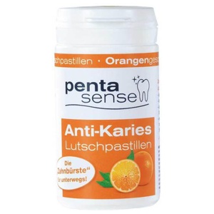Anti-Karies Lutschpastillen Orange, 30X2 g Pastillen Produktbild