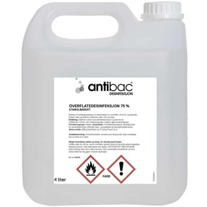 Antibac 75 % Overflatedesinfeksjon Kanne 4 l produktbilde
